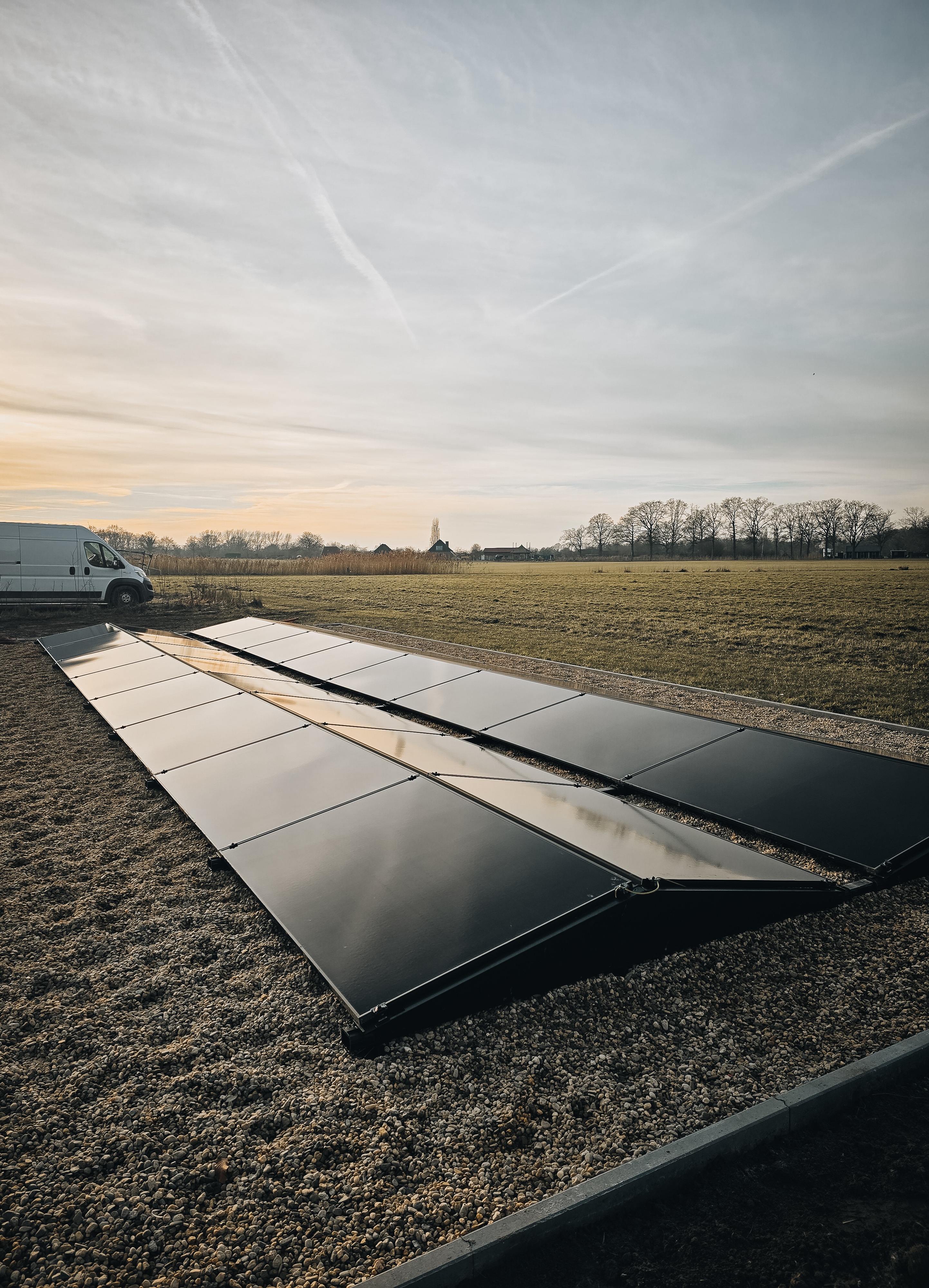 32 zonnepanelen op het dak